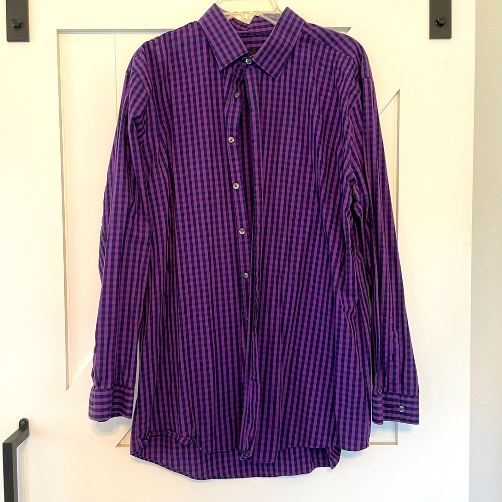J. ferrer button down dress shirt